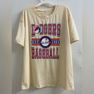 Dodgers Baseball Graphic T-Shirt